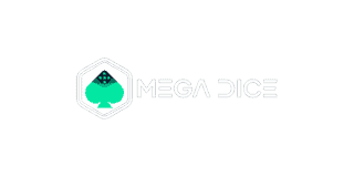 Megadice white logo