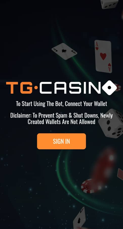 TGCasino Sign In