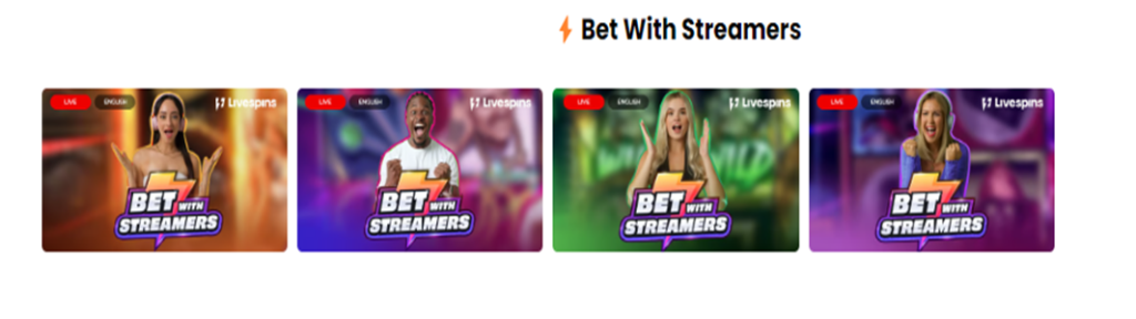WSM Bet With Streamers on the Web Browser