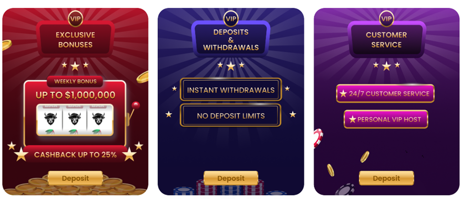 WSM Casino VIP Perks