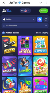 JetTon Casino Telegram Games 1
