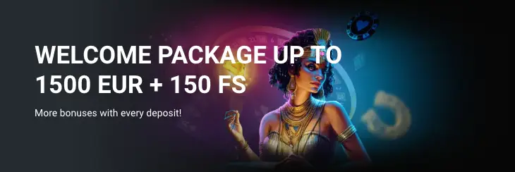 Megapari main welcome package offer banner