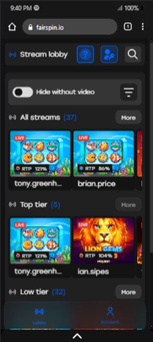 Fairspin Casino CopyStake