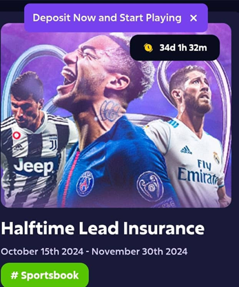 Halftime Lead Insurance